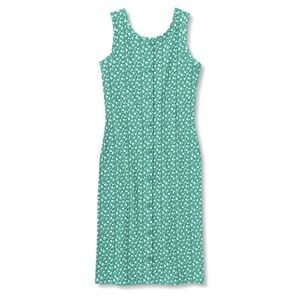 Art Class Teal Floral Midi Dress Girls Size small 6/6x